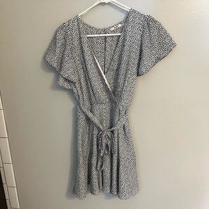 Women’s Dotted Dress with tie